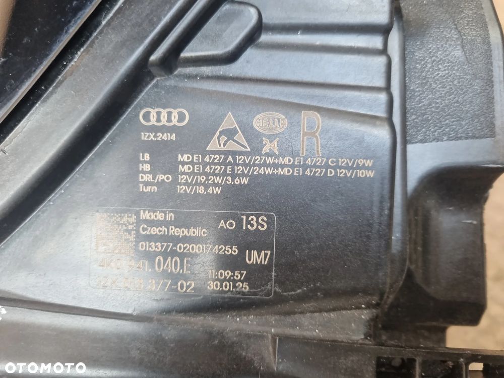 AUDI A6 4K C8 FULL LED REFLEKTOR LAMPA PRZEDNIA PRAWA - 8