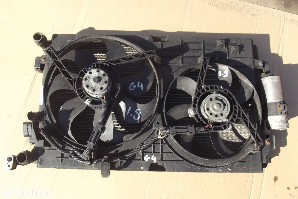 Radiator VW Golf 4 1.9 radiatoare apa clima intercooler ventilatoare - 4