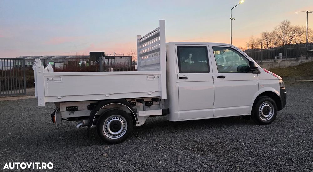Volkswagen TRANSPORTER face lift 2.0 tdi, 140cp,  186.200 km,           basculabil 3.2t original,  07/2012 (serie 2013).  (factura cu TVA, SEAP , finantare PJ, rate PF - 35