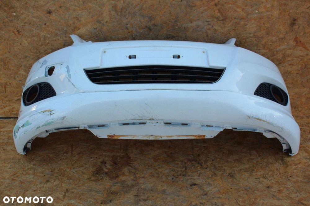 Zderzak przód przedni OPEL ZAFIRA B OPC oryginał 10U biały - 11