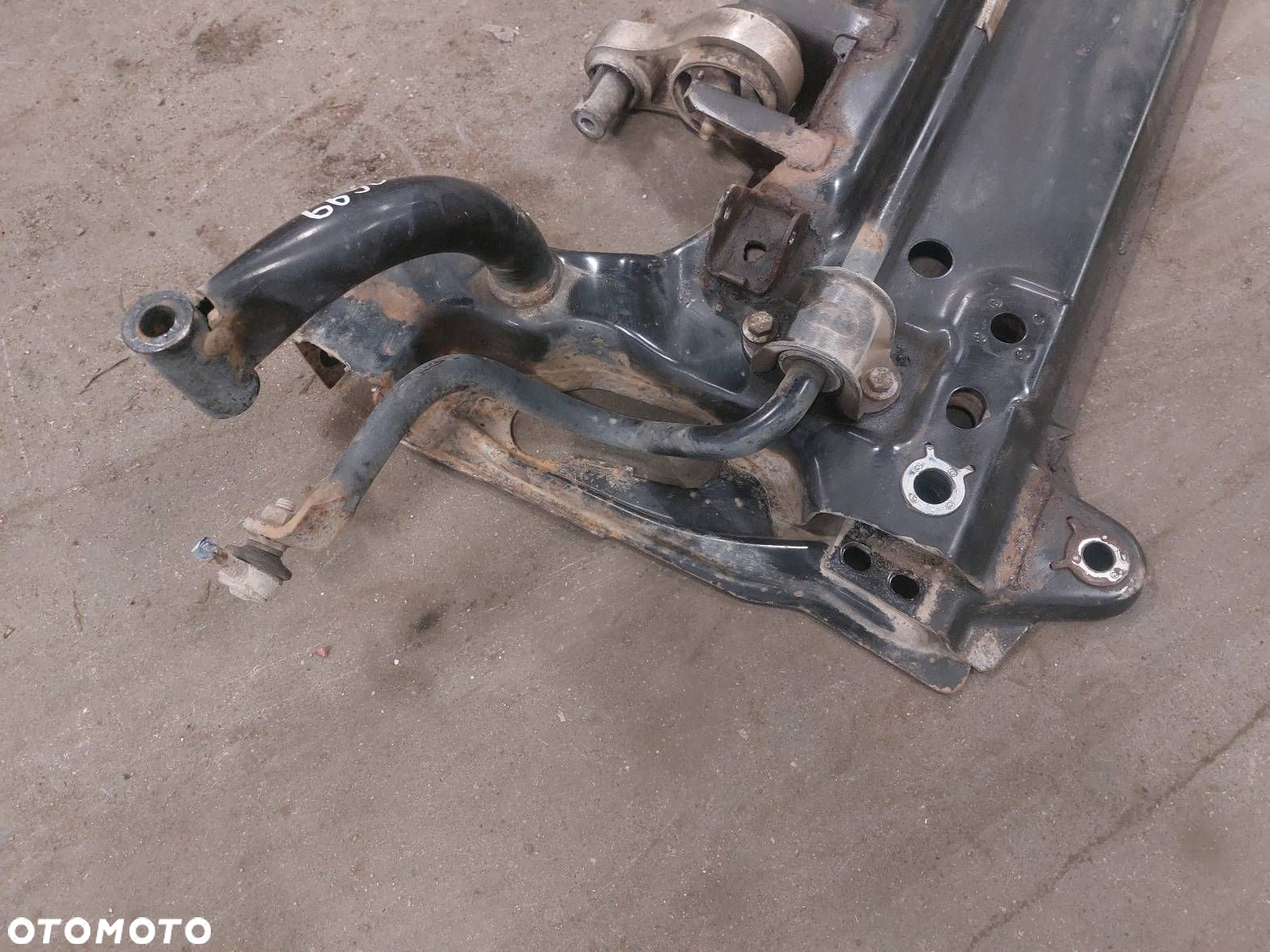 SANKI WÓZEK KOŁYSKA SILNIKA FORD FIESTA MK5 LIFT 1.4 TDCI 2S615019 - 5