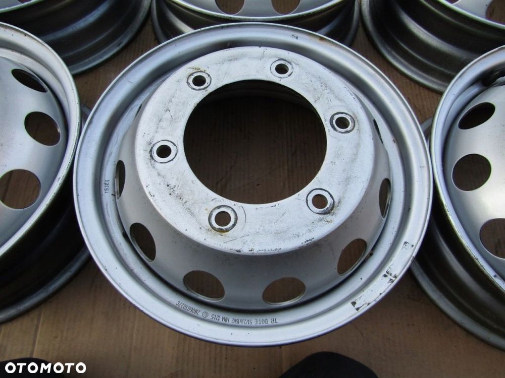 6x Felga Felgi 16 VW Crafter MAN Bliźniak 5,5j 6x205 ET121,5 / 2N0601027C - 9