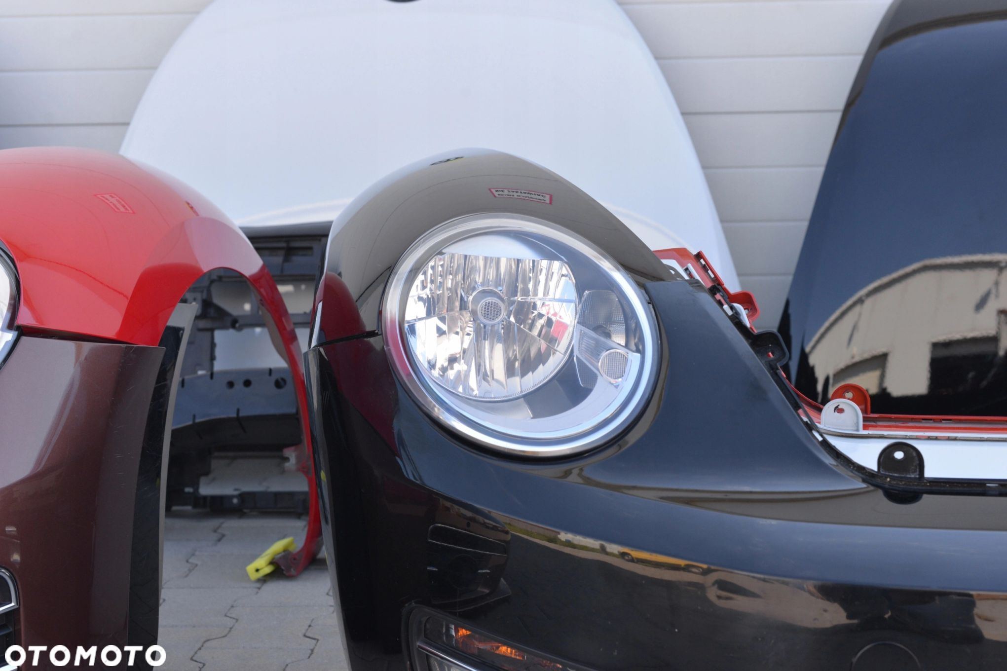 MASKA ZDERZAK BŁOTNIK LAMPA H7 XENON PAS BELKA VW BEETLE 5C 11-18 - 11