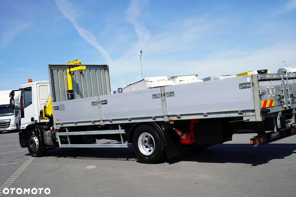 Iveco EUROCARGO / 180E25 / SKRZYNIOWY + HDS / HYVA HB 150 X / ROTATOR / WIDŁY / PILOT - 40