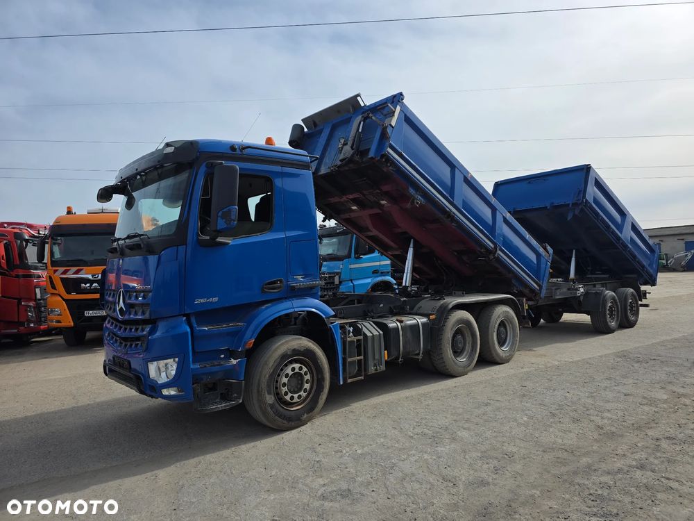 Mercedes-Benz Arocs 2645 6x4 Bordmatik Możliwość z Przyczepa Tandem Schmitz - 2