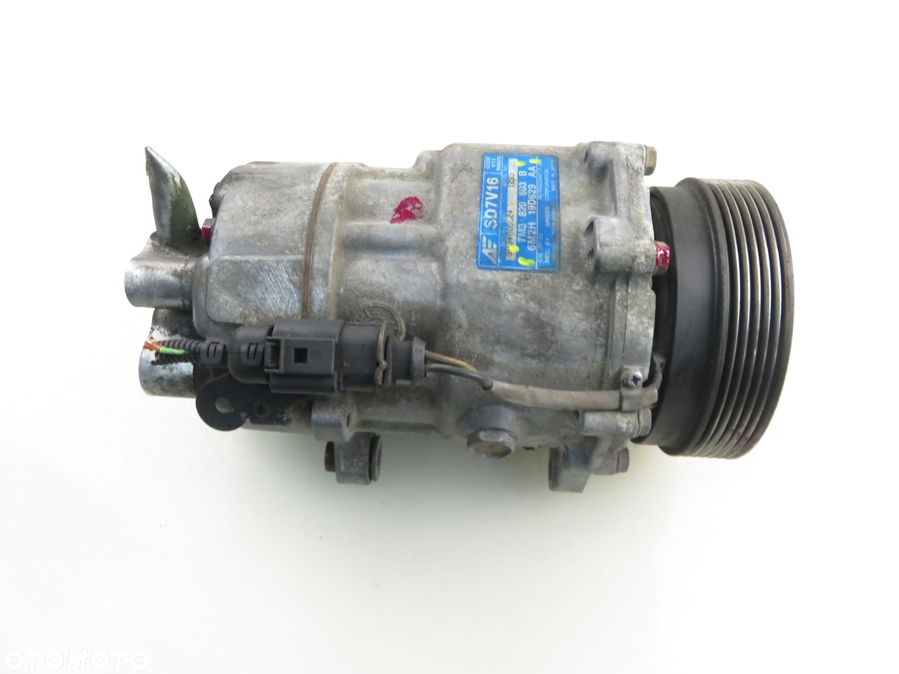 KOMPRESOR KLIMATYZACJI VW SHARAN I 1.9 TDI PD 7M3820803B 6M2H19D628AA - 7