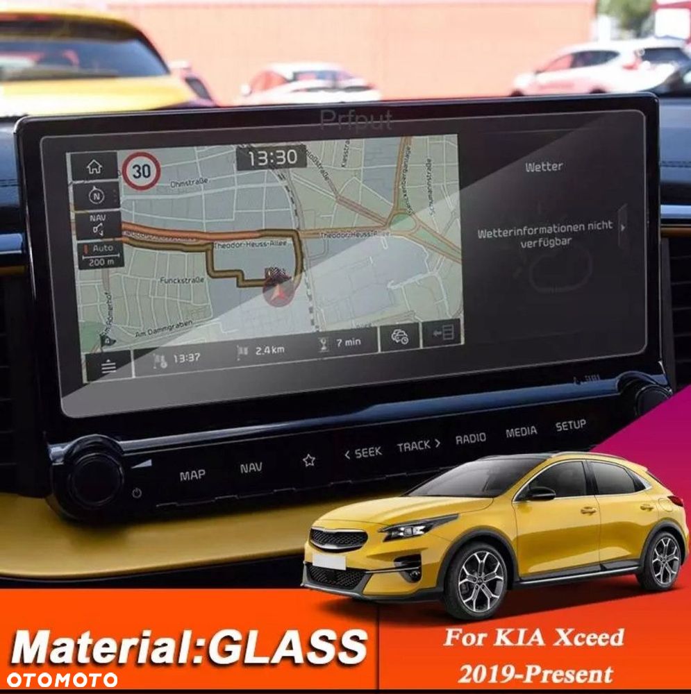 SZKŁO SZYBA WYŚWIETLACZA KIA XCEED 19- ANTYPALCOWANIE - 1