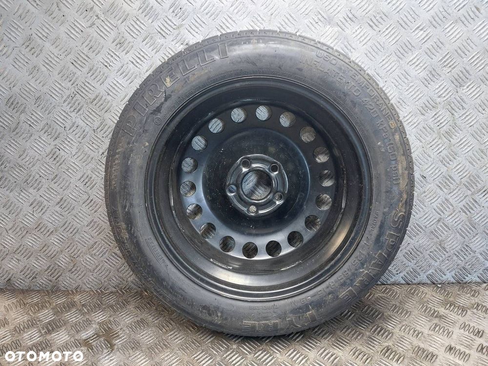 DOJAZDÓWKA 5x110 4Jx16 ET41 FI65,1 125/85R16 2002R PIRELLI SAAB 9-3 II - 5
