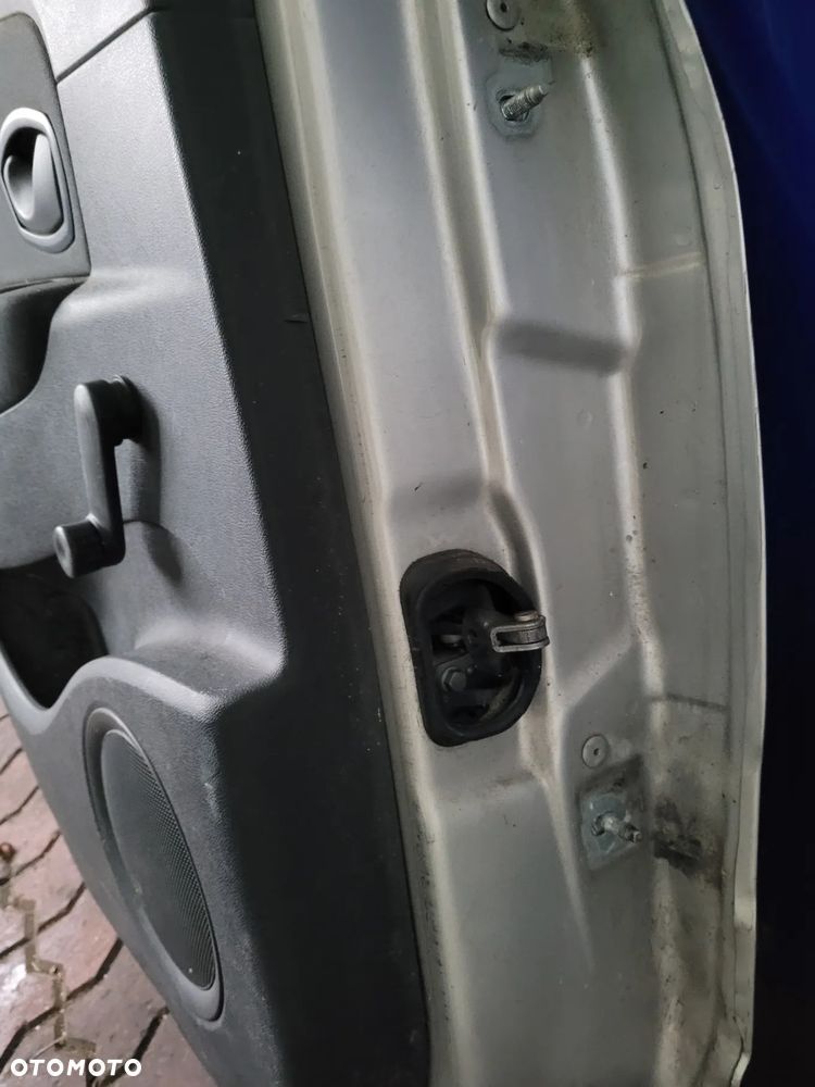 DRZWI LEWY PRZÓD LEWY PRAWY TYŁ RENAULT SCENIC III  3 SREBRNE BIAŁE - 15