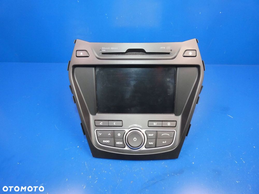 HYUNDAI SANTA FE III RADIO FABRYCZNE NAWIGACJA EKRAN WYŚWIETLACZ - 1
