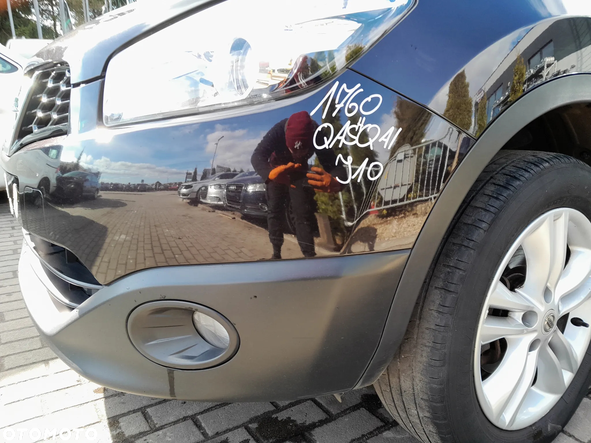 NISSAN QASHQAI J10 KOMPLETNY PRZÓD KOLOR: GAB MASKA ZDERZAK REFLEKTORY PAS PRZEDNI BŁOTNIKI - 10