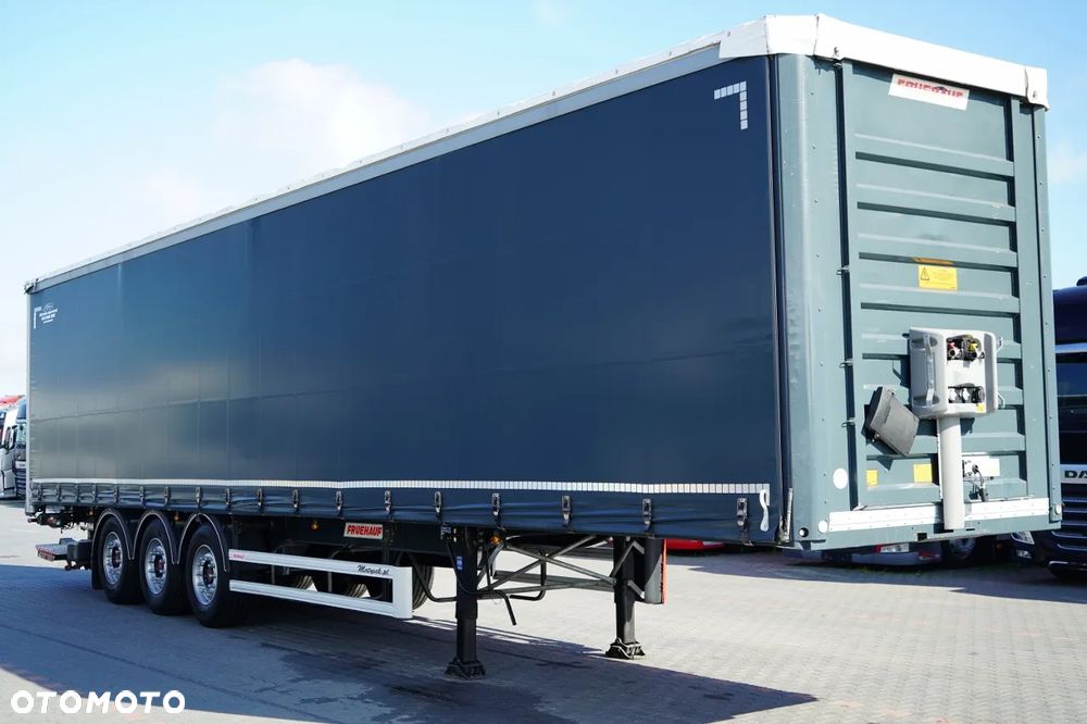 Fruehauf FIRANKA / STANDARD / WINDA DHOLLANDIA 2 000 kg / SAF / OPONY 100% /  MOCNA PODŁOGA SZYNA DESKA - 7