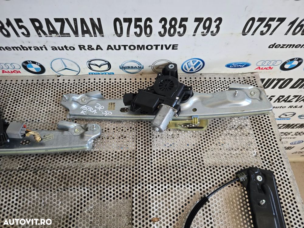 Macara Geam Electrica Fata Spate Opel Astra K 2015-2021 Motor B16DTH LVL - 6