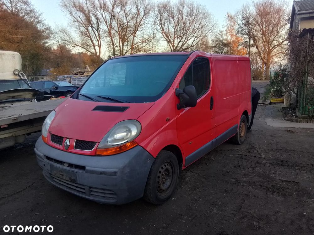 Renault Trafic II 01-06r 1.9 dCi 101km skrzynia biegów 6 silnik kompletny drzwi przod maglownica - 1