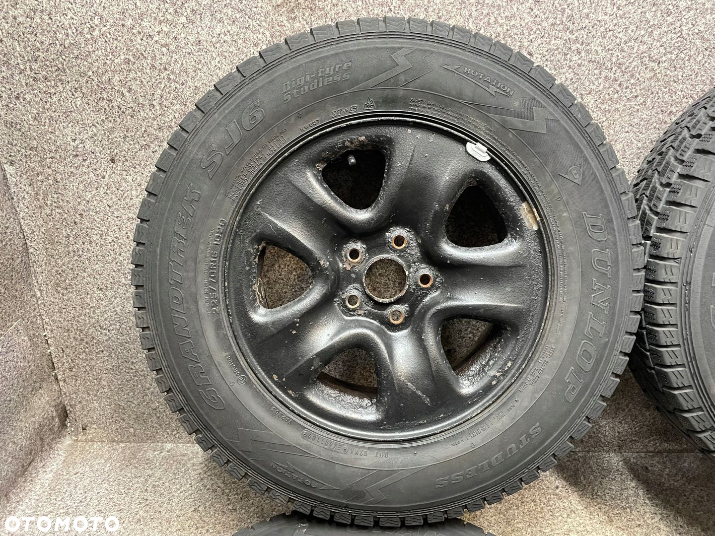 Kola felgi stalowe opony ZIMA DUNLOP R16 5x114.3 Suzuki Grand Vitara 2 II - 7