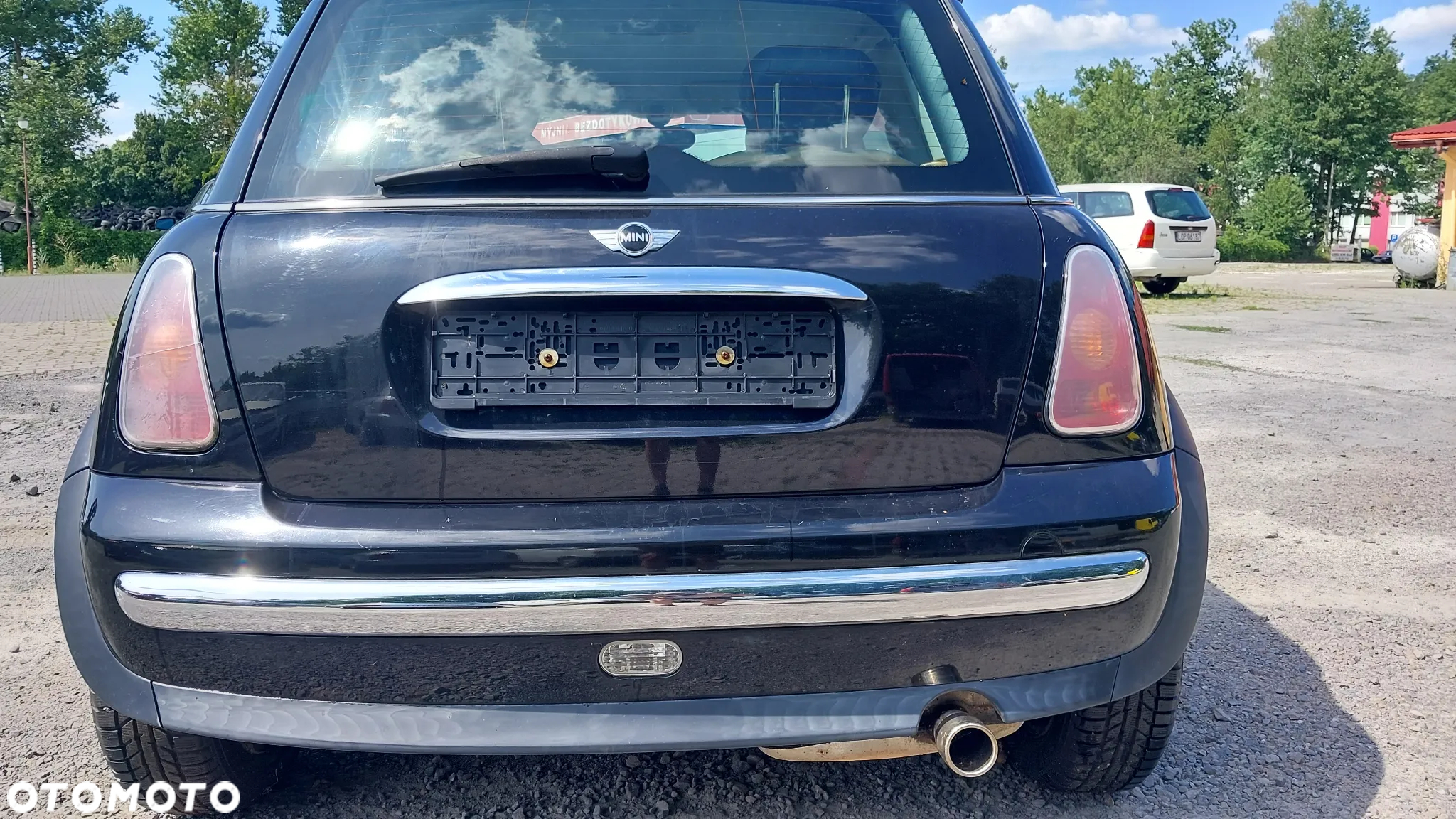 Mini Cooper I One R50 silnik 1.6 W10B16A benzyna drzwi maska zderzak cosmos black metalic 303 fotele wnętrze skóra boczki jasne skóry felgi koła szyba belka sanki lewarek konsola panel maglownica dach zamek drzwi prawy lewy przód Wszystkie części NA CZĘŚCI - 7