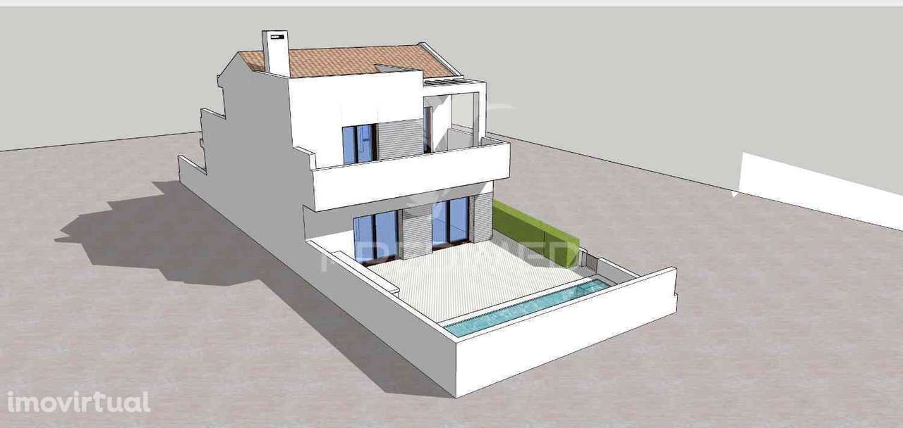 Moradia T3 com piscina, Casas da Audiência, perto da praia - Grande imagem: 3/15