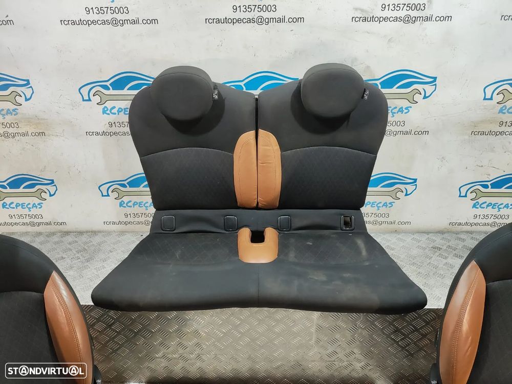 Conjunto Bancos Mini Cooper S R56 Pele Tecido - 8