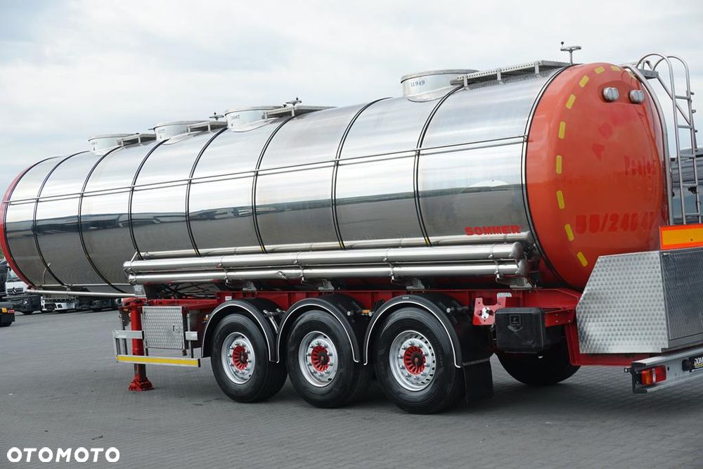 Sommer CYSTERNA SPOZYWCZA / 28 374 LITRÓW / 4 KOMOROWA /  WEBASTO / POMPA - 19