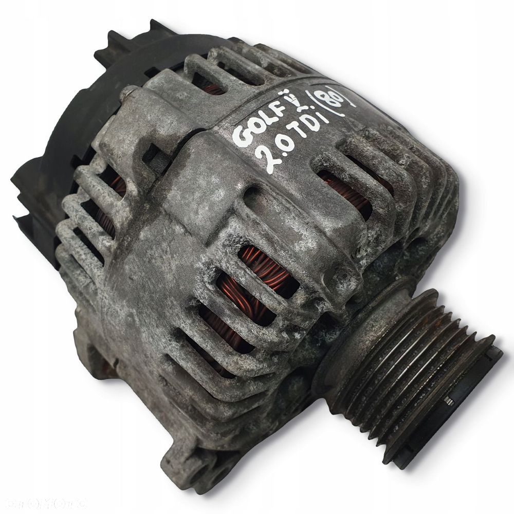 ALTERNATOR Volkswagen Golf V 2.0 TDI Valeo 06F903023C TG14C011 2542695G - 1