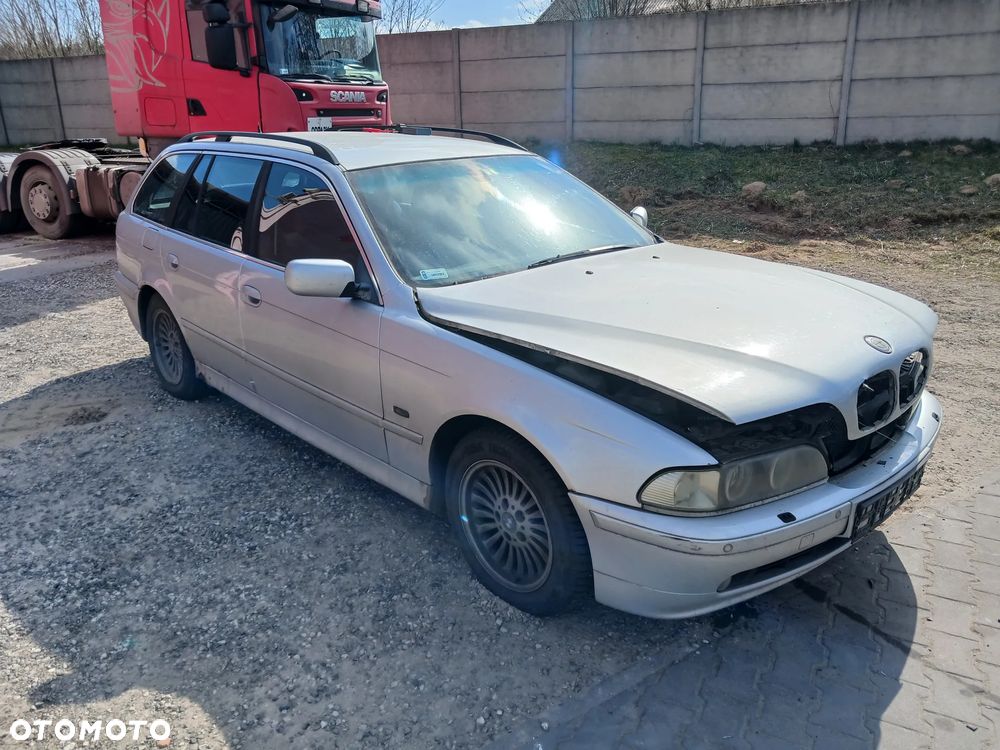 BMW E39 2.5I M52B25 1999R LAK. TITAN SILVER CAŁA NA CZĘŚCI CZESCI - 2