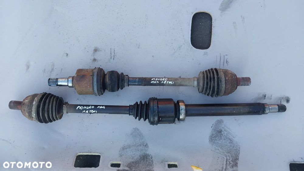 Półoś prawa lewa krótka długa Ford Mondeo Mk4 1.8 TDCI 6G91-3B437-BD przegub wewnętrzny zewnętrzny - 2