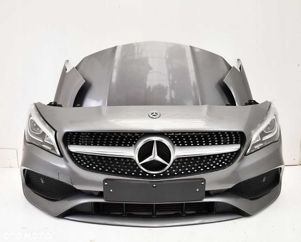 MERCEDES CLA W117 LIFT AMG PRZÓD MASKA BŁOTNIKI CHŁODNICE - 1