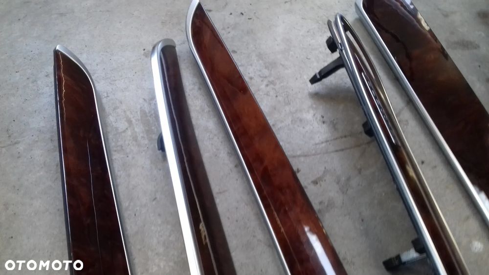 listwy wewnętrzne ozdobne drewniane drewno A6 C6 3.2 FSI AUK - 3