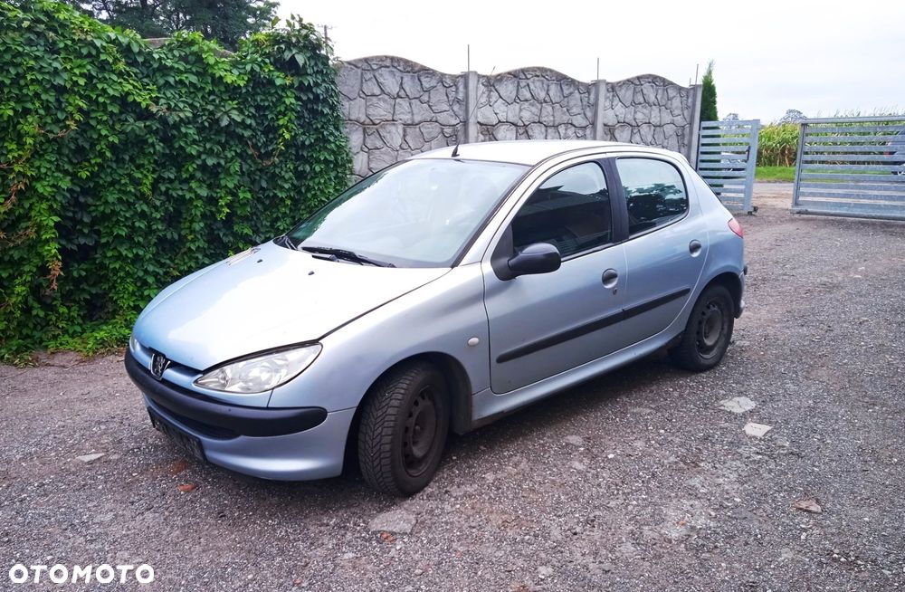 Na części Peugeot 206 1.1 5D lakier EYLC silnik HFX skrzynia maska klapa drzwi zderzak lampa błotnik - 1