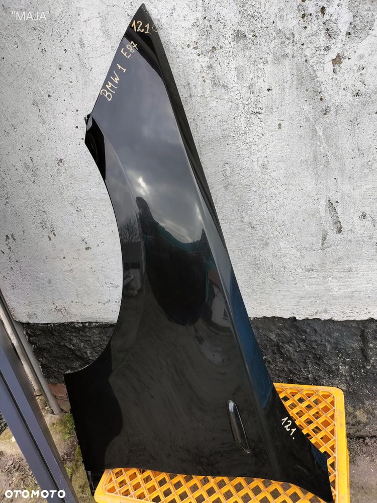 BMW serii 1 E87 BŁOTNIK PRZEDNI LEWY PRZÓD - 4