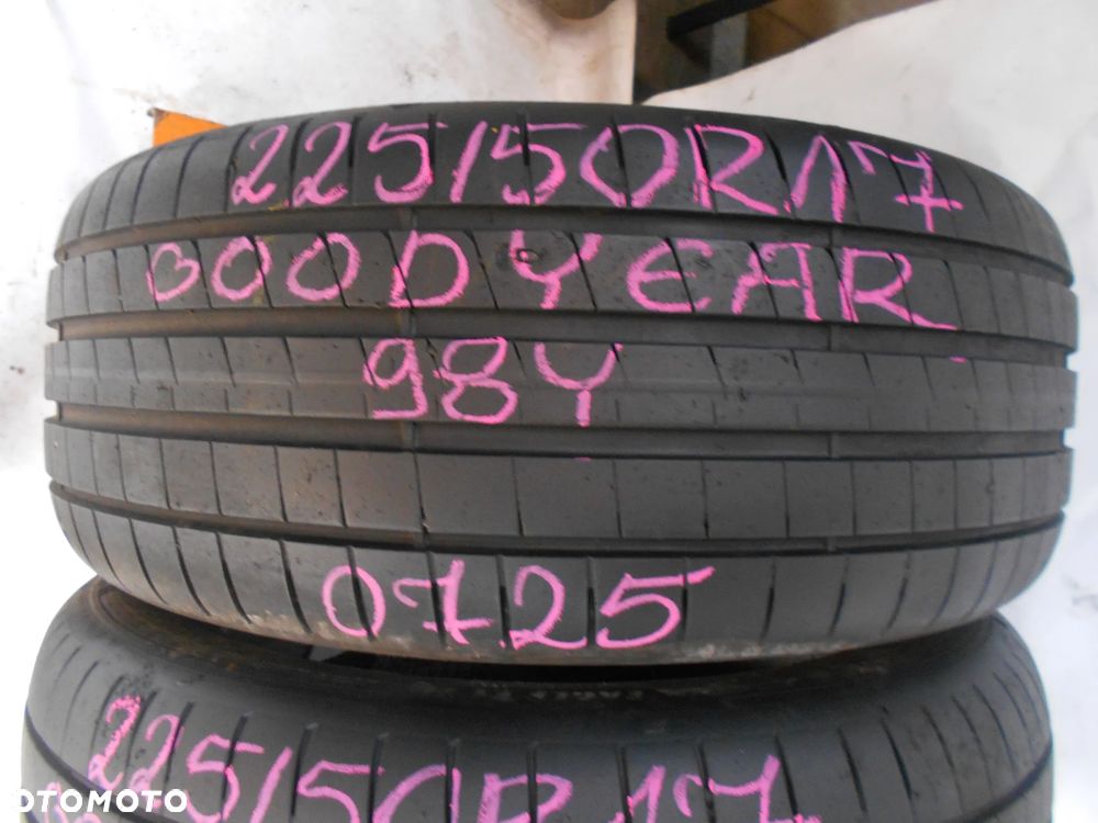 OPONY 225/50R17 GOODYEAR EAGLE F1 ASYMMETRIC 6 DOT 0725 6.5MM - 2