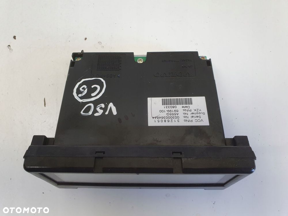 Volvo S40 II V50 C30 EKRAN RADIA Wyświetlacz 31268051 - 2