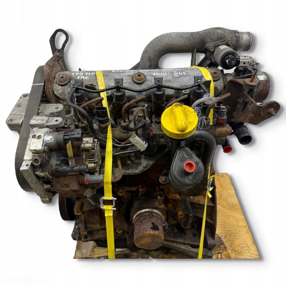 SILNIK Renault Trafic Opel Vivaro Nissan Primastar 1.9 DCI CDTI F9Q760 - 1
