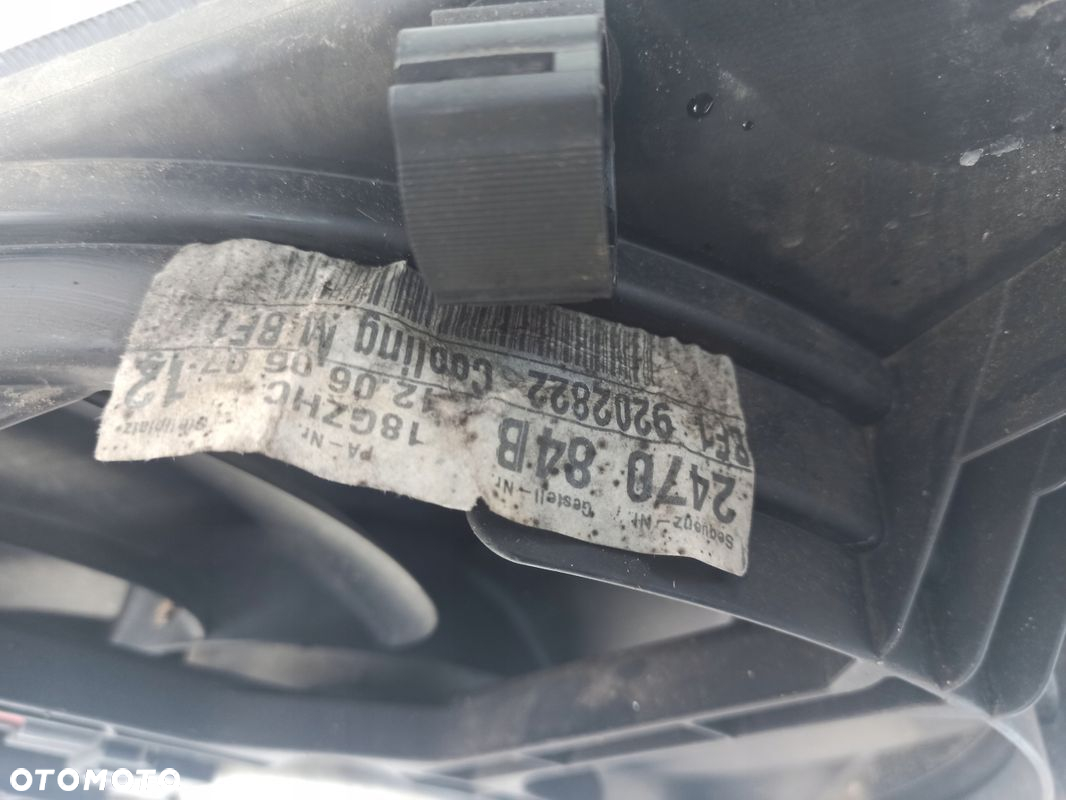Komplet chłodnic wentylator OPEL VECTRA C LIFT SIGNUM 1.8 16V benzyna - 7