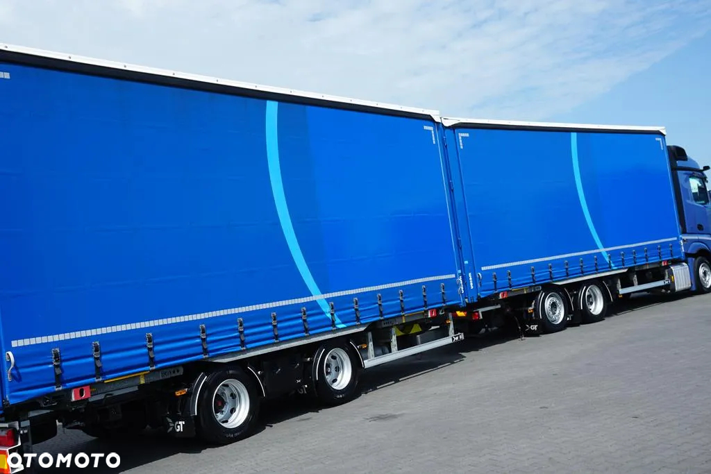 Mercedes-Benz ACTROS / 2545 / ACC / E 6 / MP 5 / ZESTAW PRZESTRZENNY 120 M 3 / BDF 2 X 7,82 M - 40