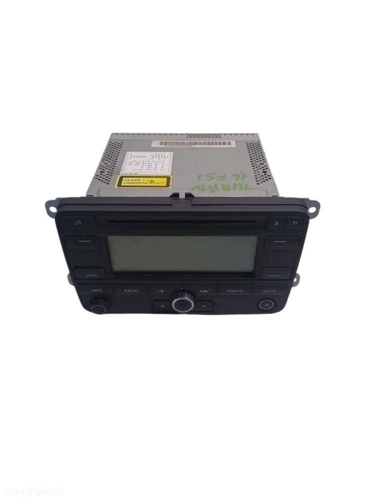 radio cd nawigacja vw touran i 1k0035191c - 1