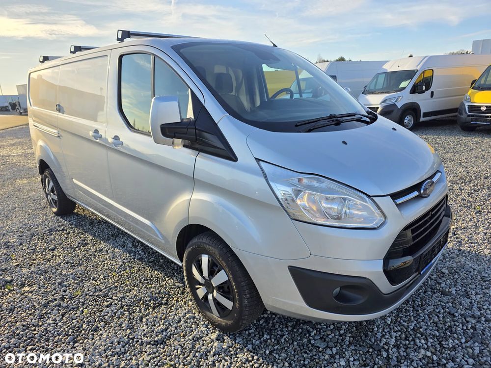 Ford TRANSIT CUSTOM 2,0 TDCI 170 KONNY 290 L2 DŁUGI LONG BOGATA WERSJA KLIMA WEBASTO 2 X BOCZNE DRZWI GWARANCJA KAMERA PARKTRONIK - 7