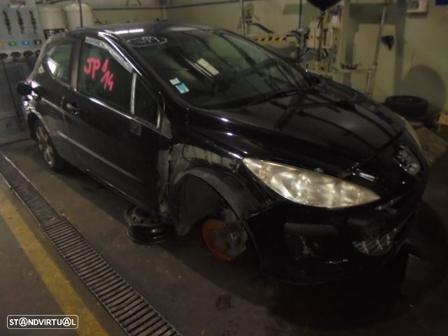 Carro MOT: 9HX  9H02 CXVEL: 20DM75 PEUGEOT 308 T7 FASE 1 2009 1.6HDI 90CV 3P PRETO DIESEL - 1