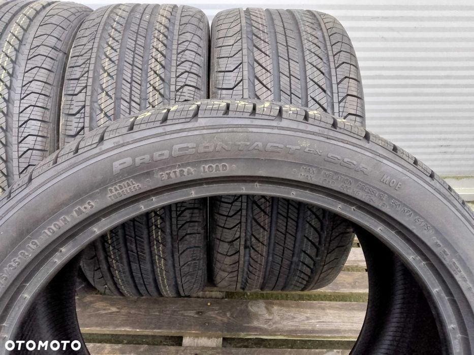 4x Opony Całoroczne 275/35/19 245/40/19 Continental Pro Contact gx RFT - 5