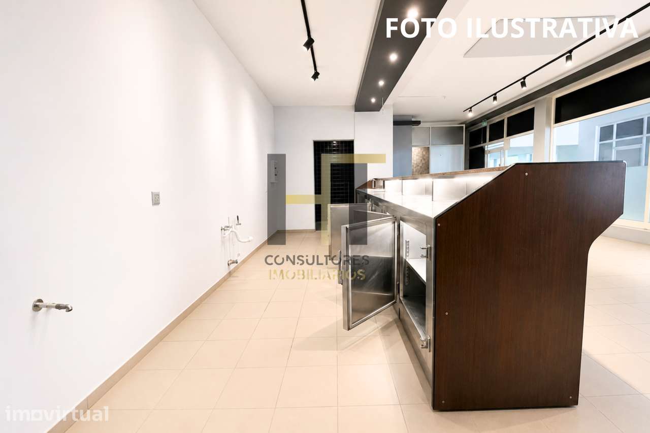 Loja para Arrendamento no Centro da Maia | 101 m² com Excelente Visib - Grande imagem: 5/15