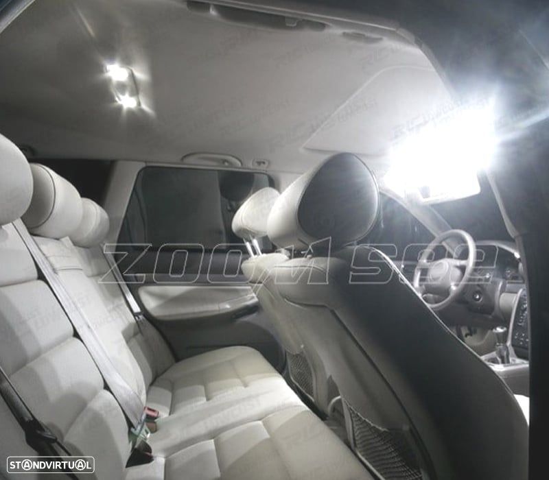 KIT 18 LAMPADAS LED INTERIOR PARA AUDI A4 S4 B5 AVANT WAGON 96-01 - 4