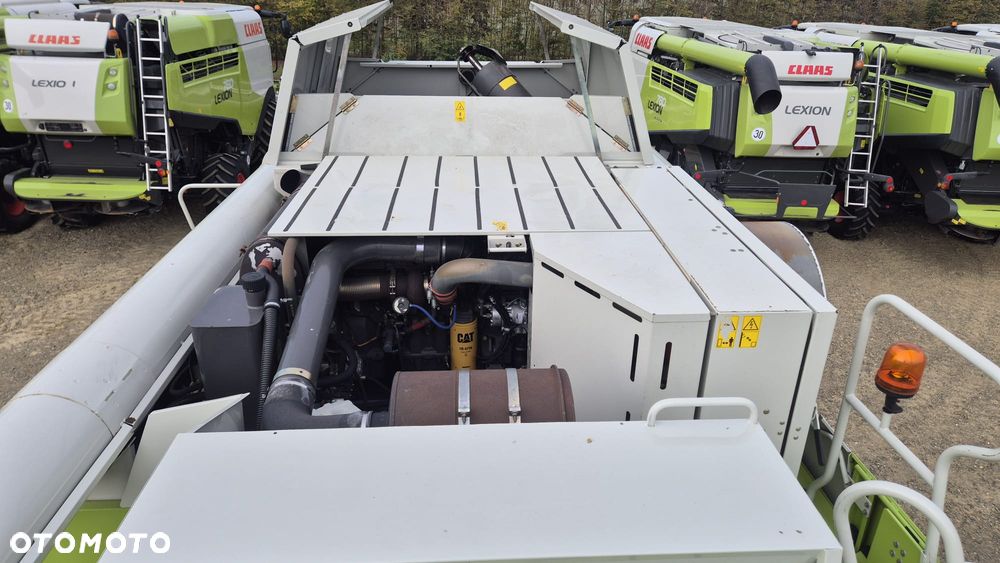 Claas Lexion 540 z hederem - 13