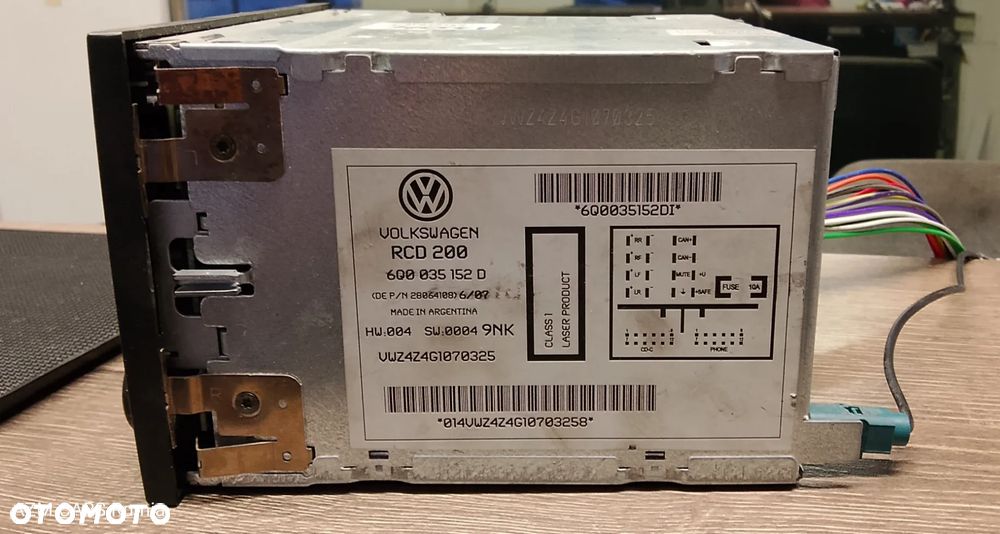RADIO CD MP3 VW POLO - 2