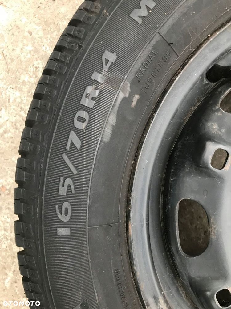KOŁO FELGA OPONA ZAPAS VW POLO 9N 165/70R14 WWA - 2