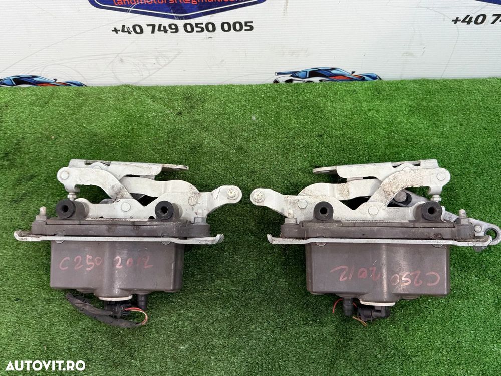 BALAMALE CAPOTA STANGA / DREAPTA  MERCEDES BENZ C250 C204 W204 CDI 2.2 DIESEL 2012 COD OEM A2129066201 A2129066301 2008-2014 - 2