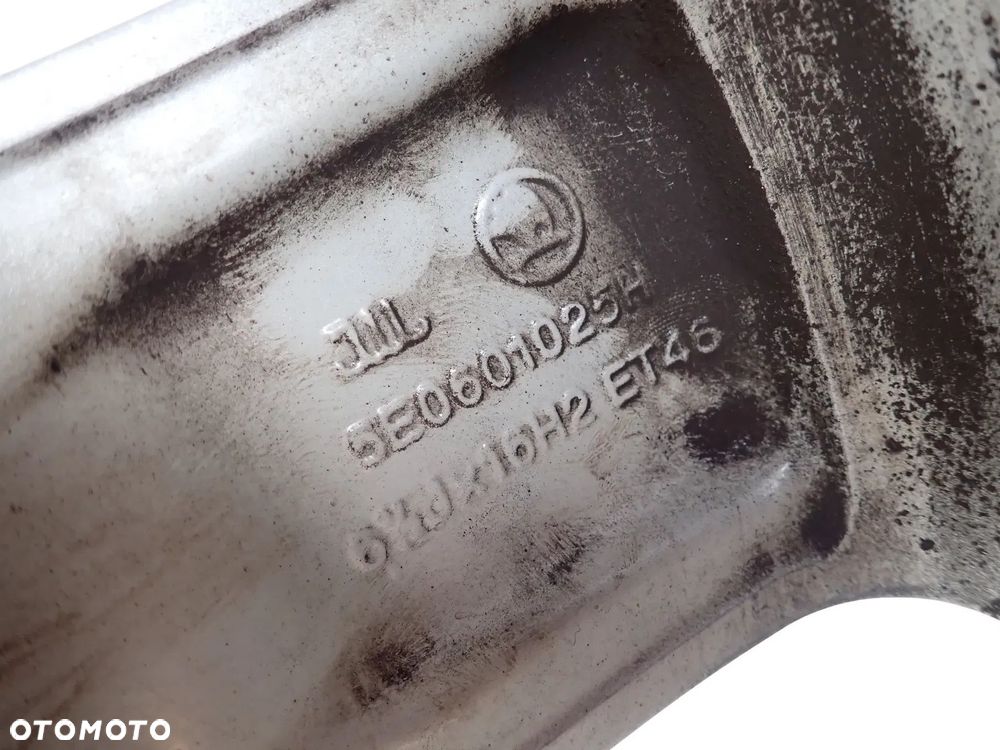 FELGI ALUMINIOWE SKODA OCTAVIA III 6,5JX16 ET46 5E0601025H - 10