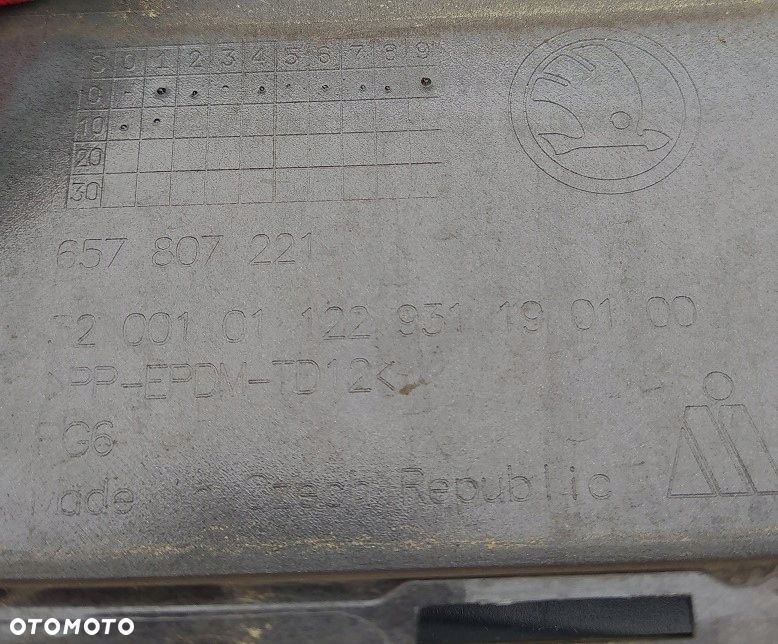 Zderzak przód 657807221 Skoda Scala - 7