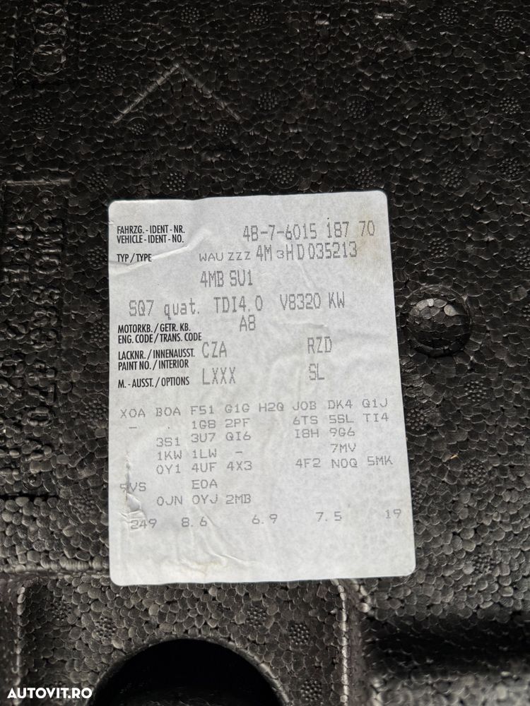 Audi SQ7 TDI quattro tiptronic - 18