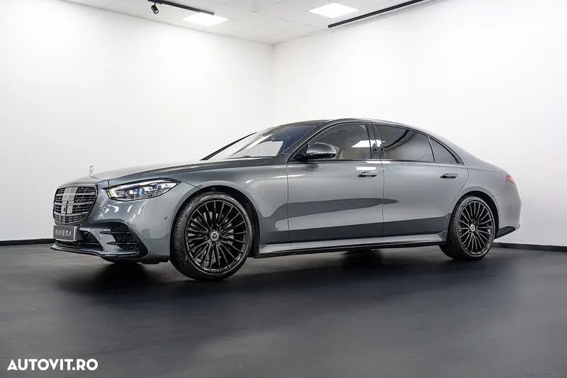 Jante Roti Mercedes 20 R20 Model spitat Negru R20 W222 W221 W212 W204 W205 CLS W212 W222 W213 GLE GLC W223 W214 - 5