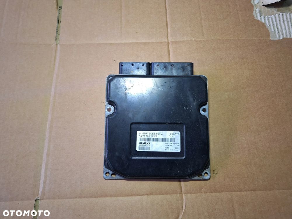 sterownik komputer silnika SIEMENS MERCEDES-BENZ W211 W203 A2711536279 5WK90490   (6/5) - 1